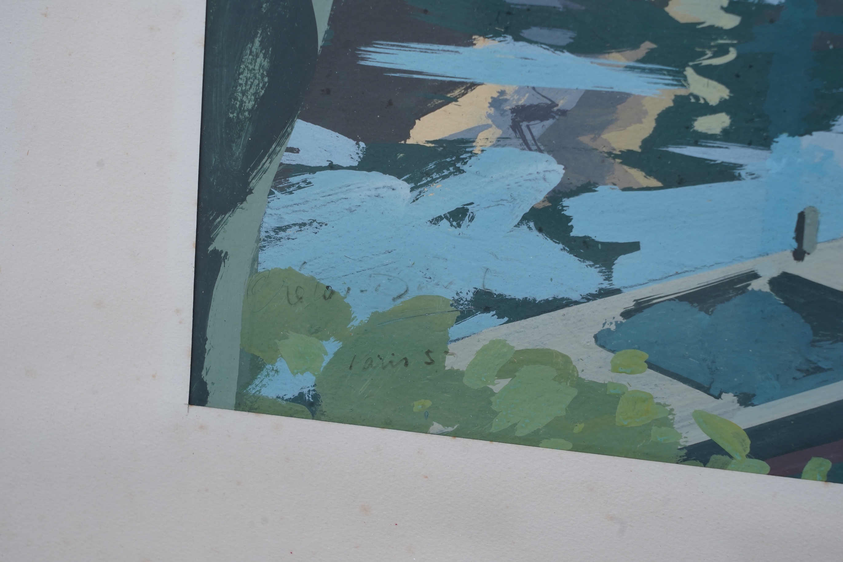 Raymond Crétot-Duval, French 1895-1986, 'Le Pont Neuf, Paris'